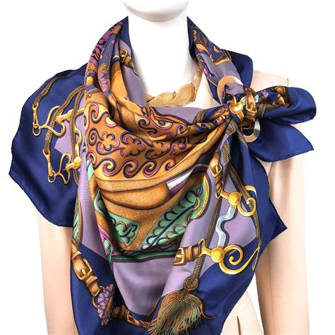 hermes scarf how to wear.